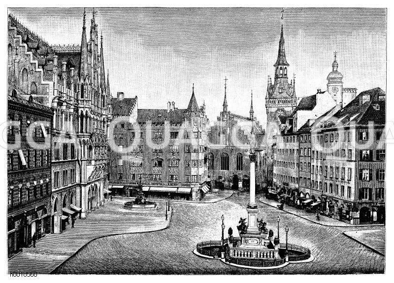 München: Marienplatz [Digital]