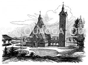 Riesengebirge: Kirche Wang [Digital]
