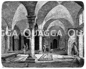 Krypta der Schlosskirche zu Quedlinburg [Digital]