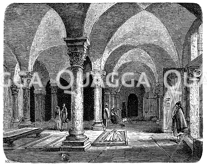 Krypta der Schlosskirche zu Quedlinburg [Digital]