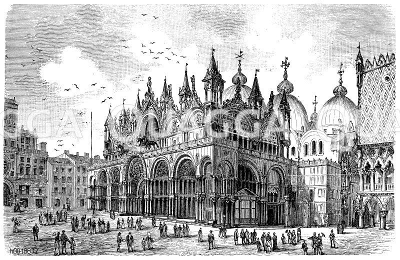 Markuskirche zu Venedig [Digital]