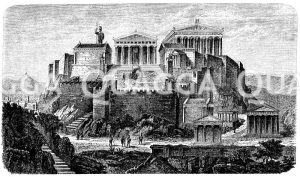 Akropolis zu Athen [Digital]