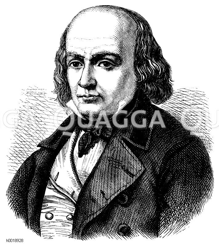 Pierre Jean de Béranger (geb. 19. August 1780, gest. 16. Juli 1857