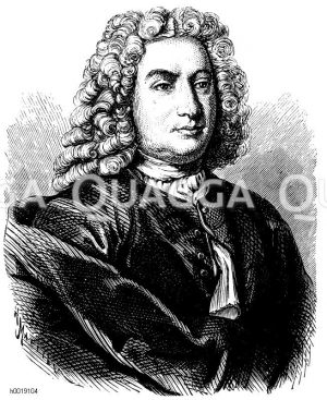 Daniel Bernoulli (geb. 29. Januar 1700, gest. 17. März 1782), niederländisch-Schweizerischer Mathematiker [Digital]