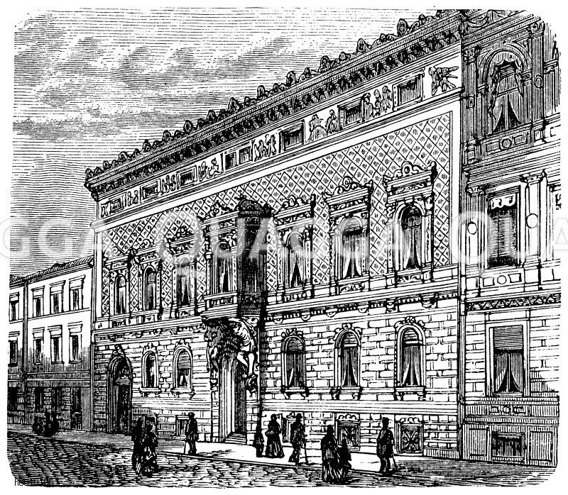 Berlin: Pringsheimsches Haus in der Wilhelmstrasse [Digital]