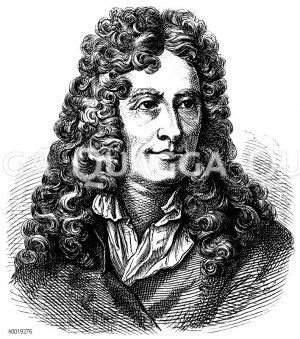 Nicolas Boileau-Despréaux (geb. 1. November 1636, gest. 13. März 1711) [Digital]