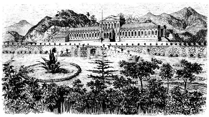 Kaiserlicher Palast in Petropolis [Digital]