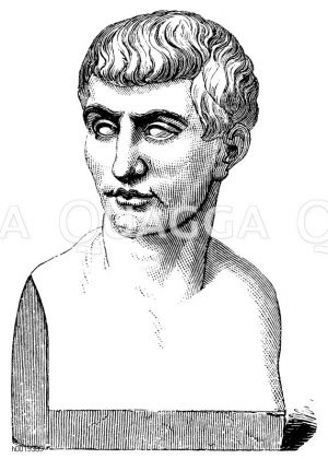 Marcus Junius Brutus (geb. 85 v. Chr., gest. 23. Oktober 42 v. Chr.), römischer Politiker und einer der Mörder Gaius Iulius Caesars [Digital]
