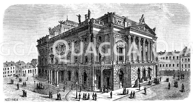 Volkstheater in Budapest [Digital]