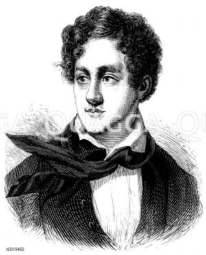 George Noel Gordon, Lord Byron (geb. 22. Januar 1788, gest. 19. April 1824), britischer Dichter [Digital]
