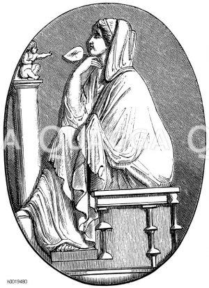 Calpurnia (geb. um 77 v. Chr.), Ehefrau von Julius Cäsar [Digital]