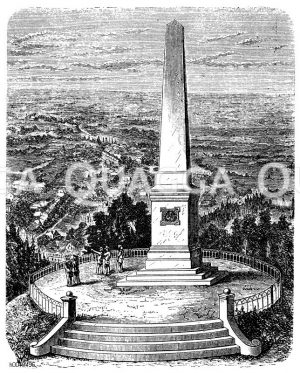Canossasäule auf dem Burgberg bei Harzburg [Digital]