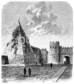 Pyramide des Cestius [Digital]