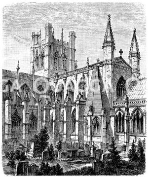 Kathedrale in Chester [Digital]