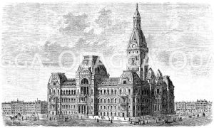 Neues Stadthaus zu Chicago [Digital]