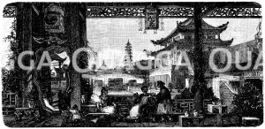 Palast eines reichen Chinesen [Digital]