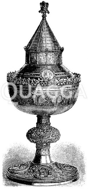 Ciborium, ausgeführt von Martin Vogeno in Aachen [Digital]