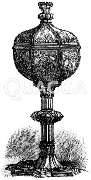 Ciborium aus dem Kloster Neuburg [Digital]