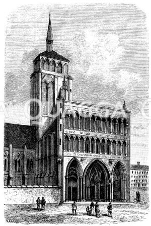 Kirche Notre Dame in Dijon, Frankreich [Digital]