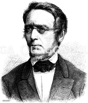 Johann Gustav Droysen (geb. 6. Juli 1808, gest. 19. Juni 1884) [Digital]