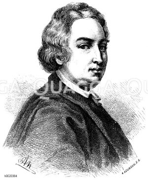 John Dryden (geb. 9. August 1631, gest. 1. Mai 1700) [Digital]