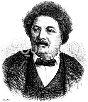 Alexandre Dumas der Ältere (1802–1870), französischer Schriftsteller [Digital]