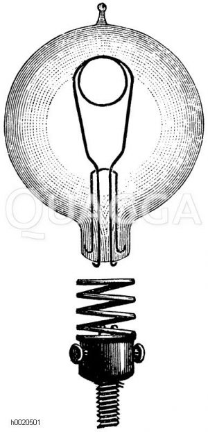 Glühlampe nach Swan [Digital]