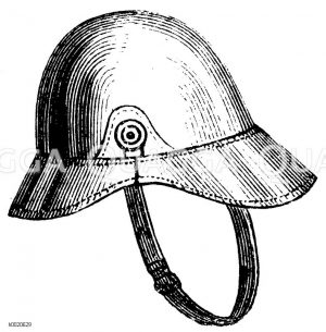 Helm der Danziger Feuerwehr [Digital]