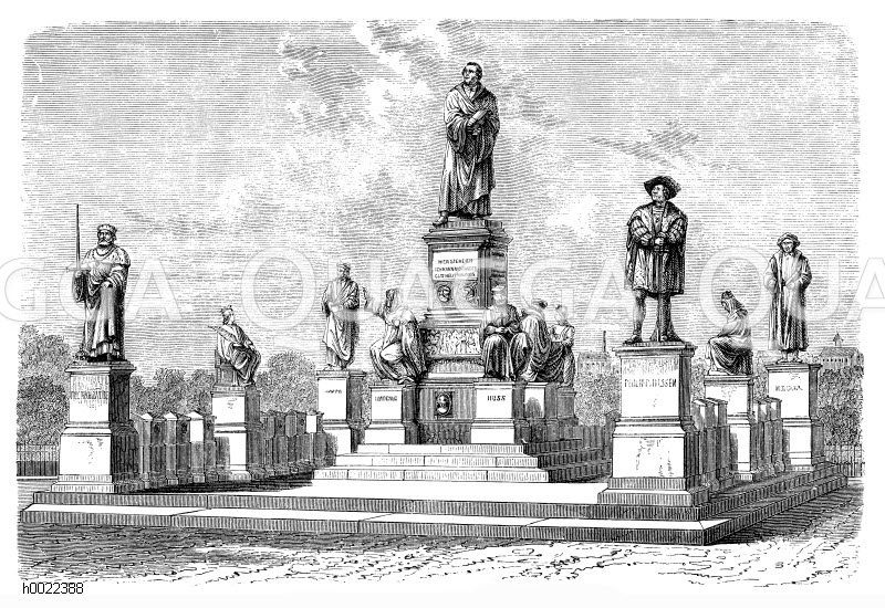 Lutherdenkmal zu Worms [Digital]