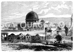 Omar-Moschee in Jerusalem [Digital]