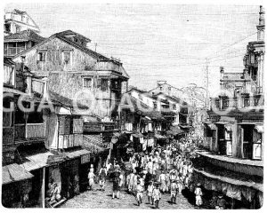 Straße in Bombay [Digital]