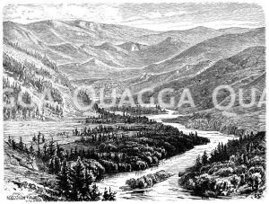 Tals des Buchtarma im Altai [Digital]