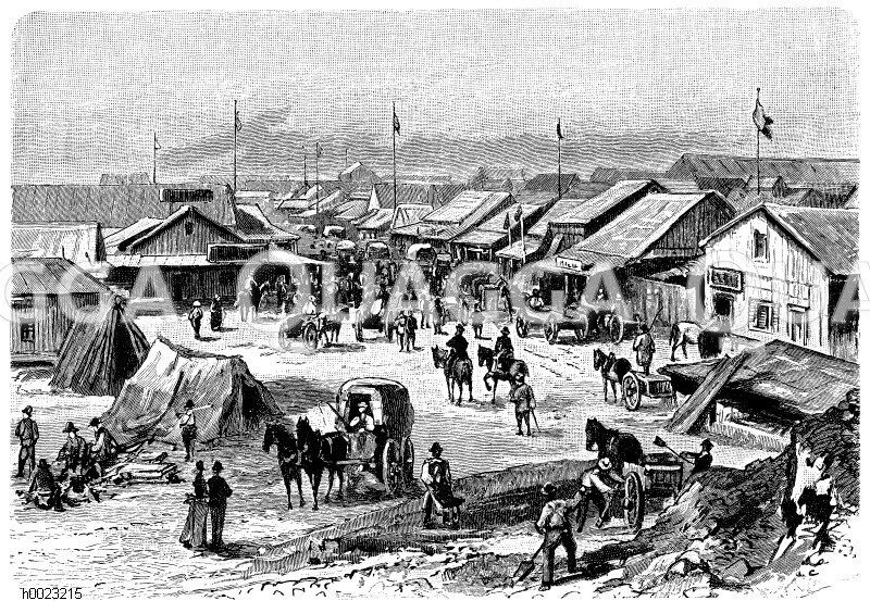 Barberton auf den Goldfeldern von Transvaal [Digital]