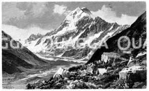 Mount Cook in Neuseeland [Digital]