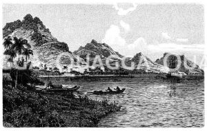 Insel Huahine im Tahiti-Archipel [Digital]