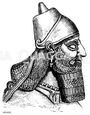 Kopf eines Königs [Digital]