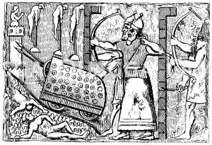 Szene des assyrischen Lebens [Digital]