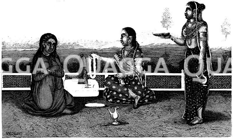 Indien: Indische Verehrung der abgeschiedenen Eltern [Digital]