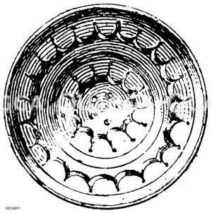 Altitalien und Etrusker. Denkmäler der spätern Bronzeperiode und Eisenperiode: Schale [Digital]