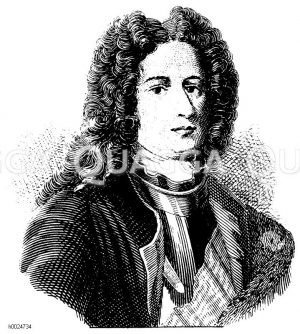 Perücke um 1720 [Digital]