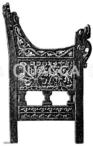 Sessel (12. Jh.) [Digital]