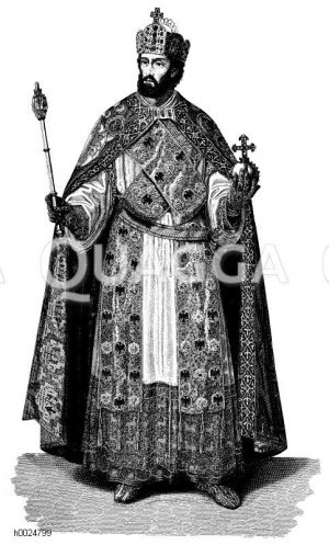 Römischer Kaiser deutscher Nation in vollem Ornate [Digital]