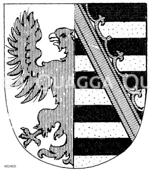 Stammwappen der Regentenhäuser der Staaten des ehemaligen Deutschen Bundes [Digital]