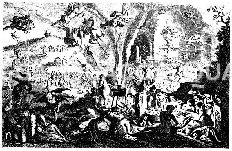 Hexensabbat nach Michael Herr (17. Jh.) - Quagga Illustrations
