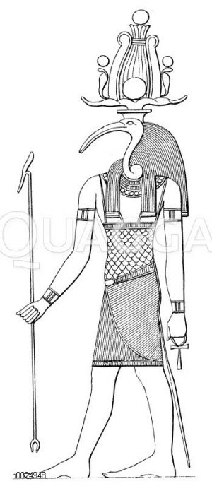 Ägyptischer Gott: Thoth [Digital]
