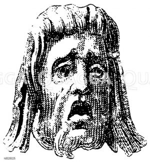 Griechenland: Theatermaske [Digital]