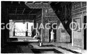 Rom: Restaurierte Ansichten aus dem Inneren eines pompejanischen Hauses [Digital]