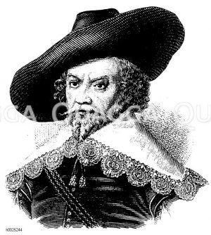 Kleidung und Schmuck: Kragentracht und Haartracht um 1630 [Digital]