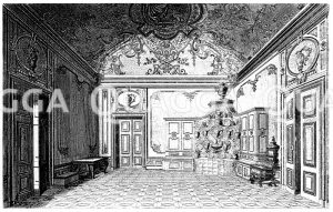 Vorzimmer des Prinzen Eugen im belvedere zu Wien. [Digital]