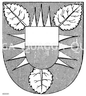 Stammwappen der Regentenhäuser der Staaten des ehemaligen Deutschen Bundes. [Digital]